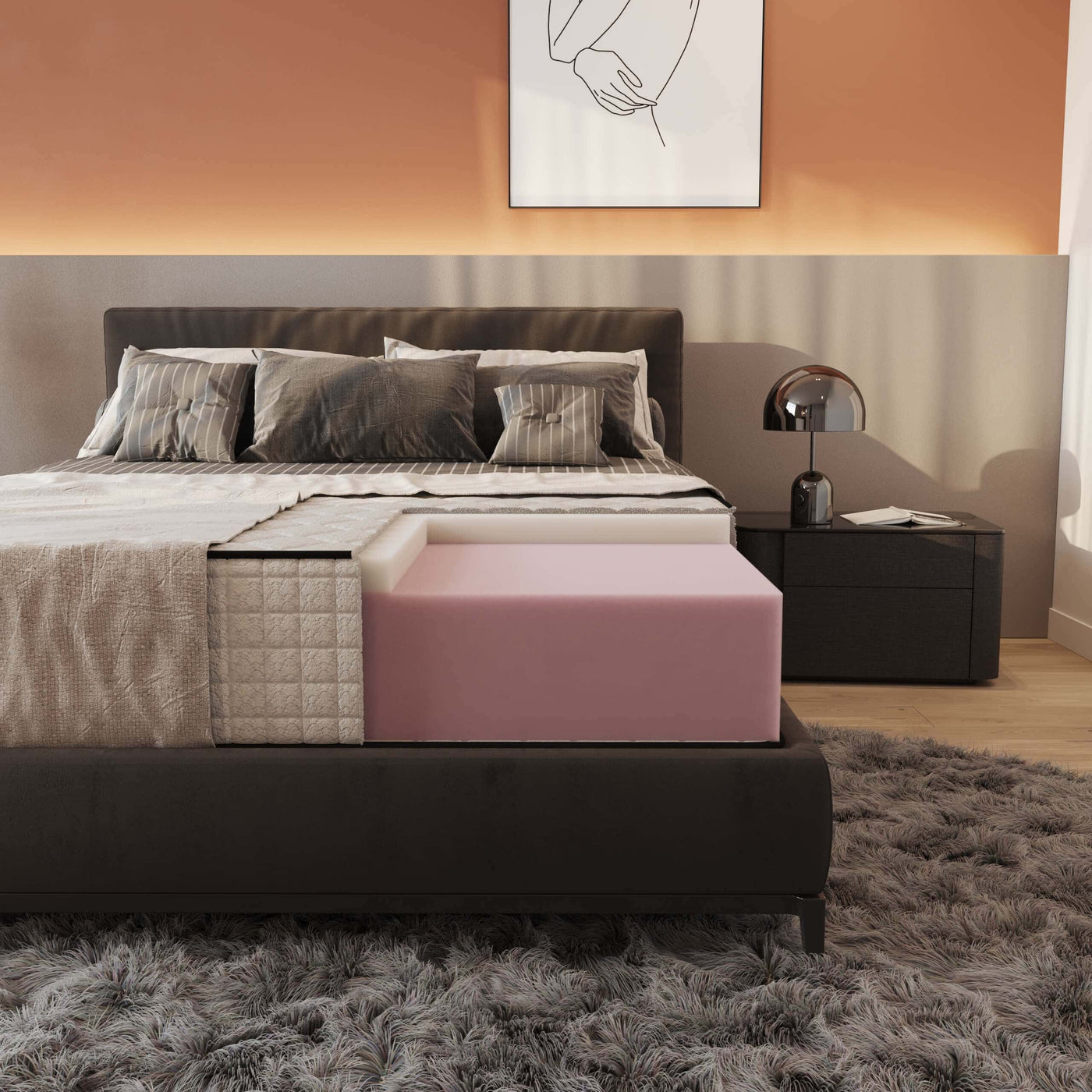 Saltea MEMORY FOAM